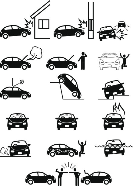 交通事故和财产损坏或失效。麻烦图片下载