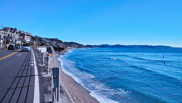 137号公路及相模湾图片下载