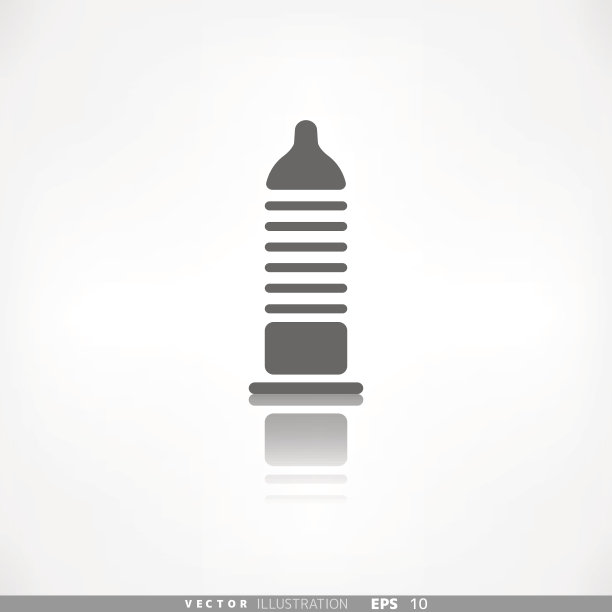 避孕套的图标。卫生保健。医学背景图片下载