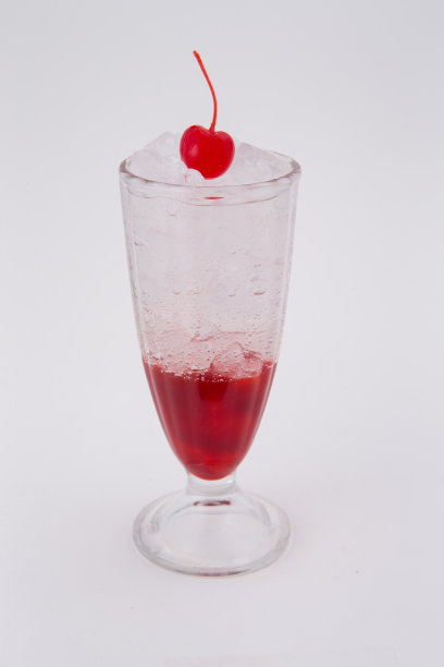 樱桃糖浆苏打水图片下载