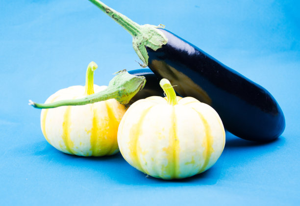 小南瓜和茄子图片下载