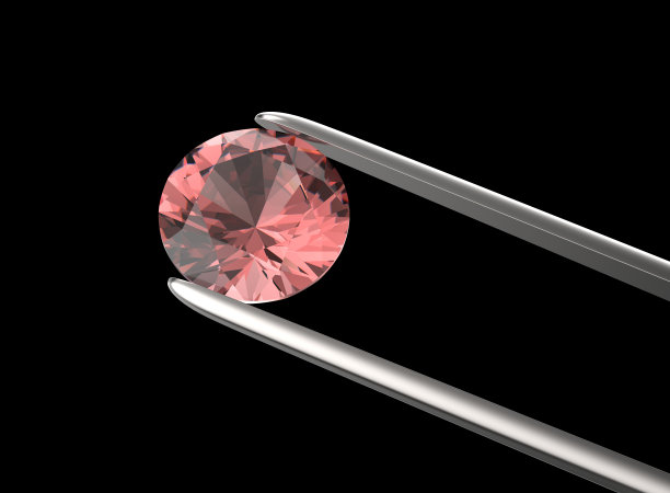 钻石珠宝背景3D插画图片下载