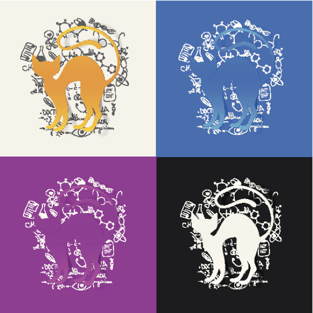 绘制医药配方:猫图片下载