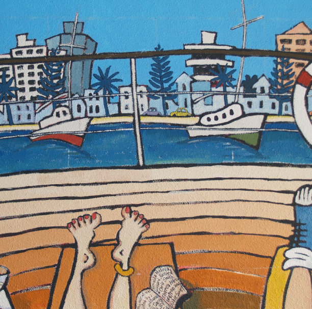 假期壁画2图片下载