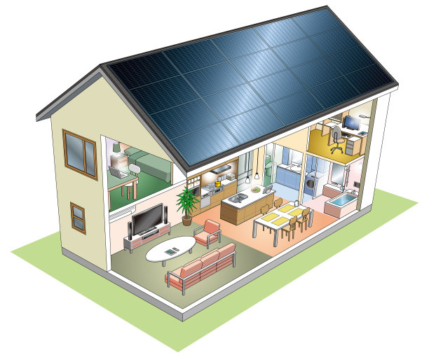 家庭太阳能发电图片下载