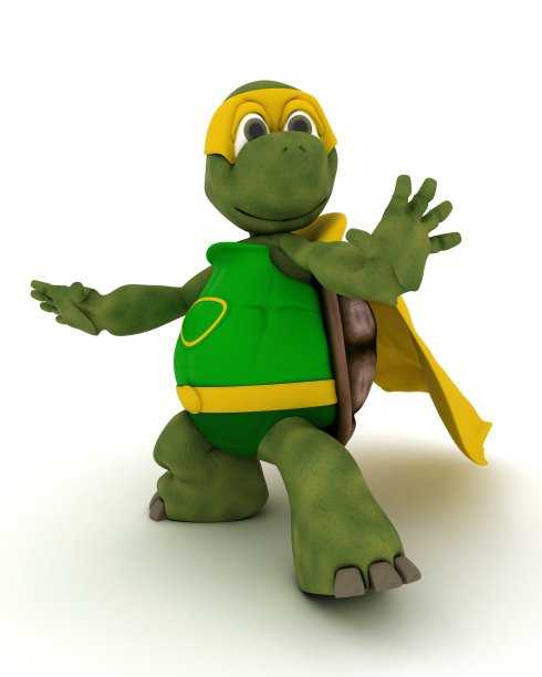 乌龟的超级英雄图片下载