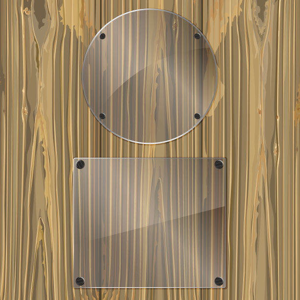 木头上的玻璃图片下载