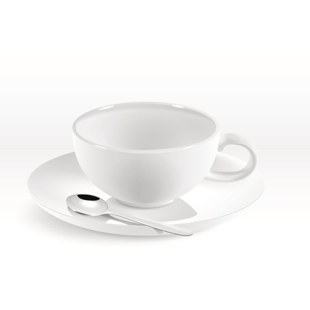 白瓷杯图片下载