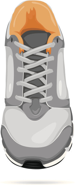 矢量跑鞋-运动鞋图片下载