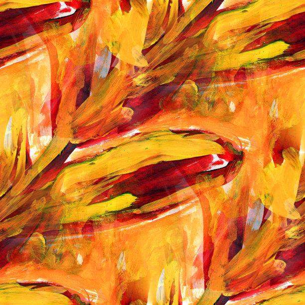 无缝纹理非洲橙色图片抽象水彩背图片下载