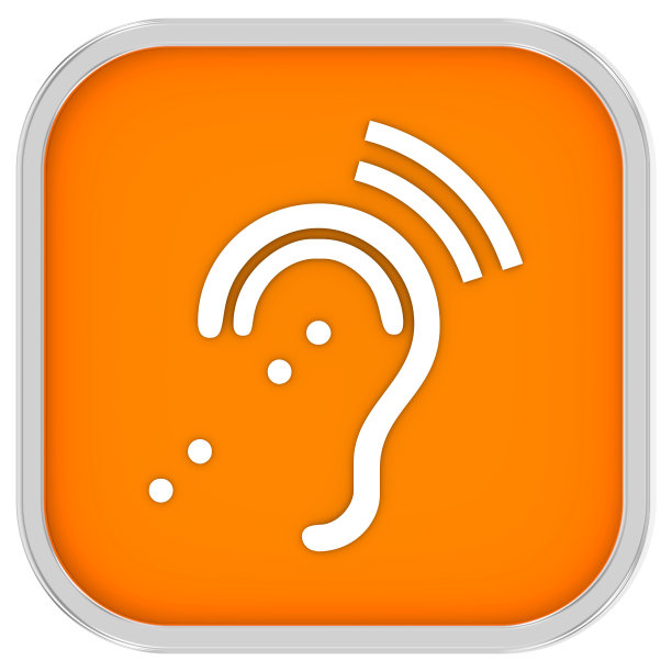 辅助听力系统标志图片下载