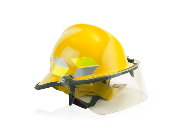 消防队员隔离安全帽图片下载