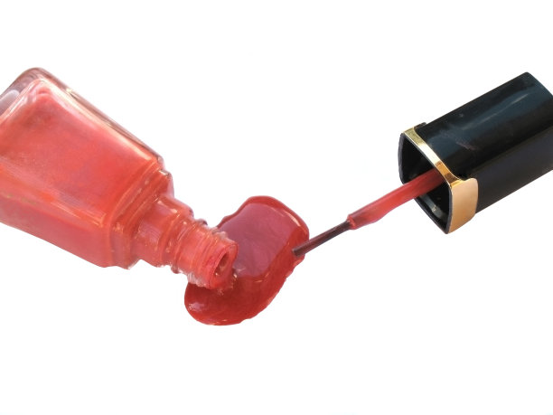 指甲油打翻图片下载