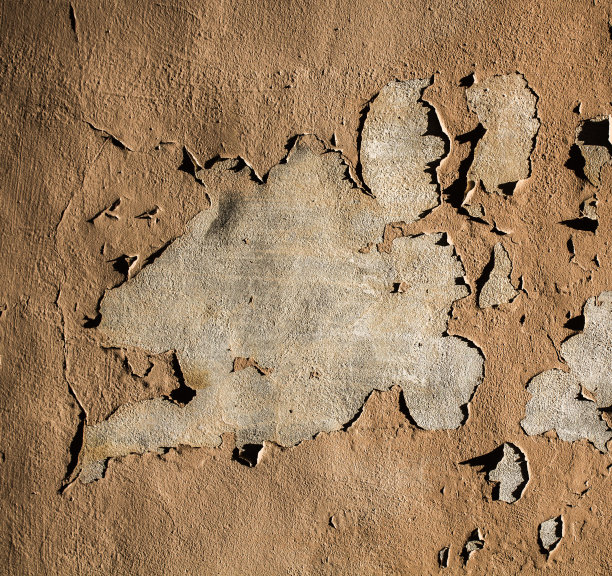 有棕色裂缝的墙图片下载