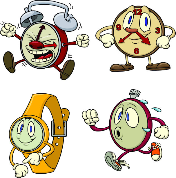 卡通钟表图片下载