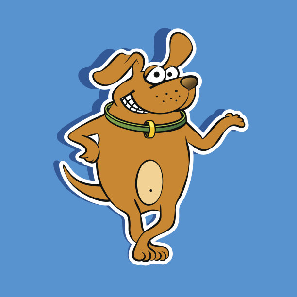 快乐的狗图片下载