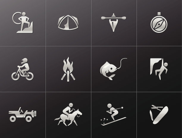 户外金属标志图片下载