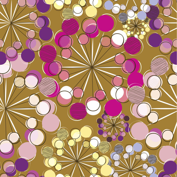 花卉无缝模式图片下载