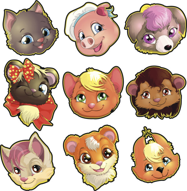 动物的脸图片下载