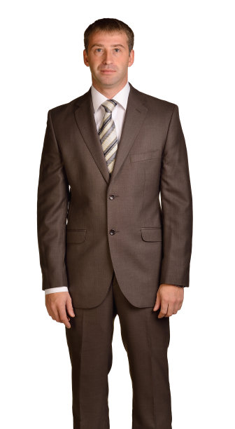 商人穿着正装的肖像图片下载
