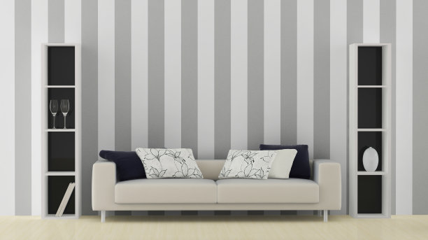 室内白色沙发图片下载