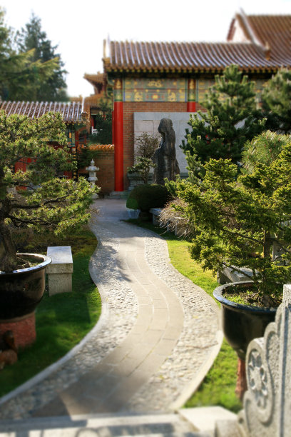 中国佛寺径图片下载