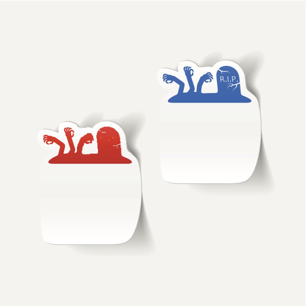 写实设计元素:墓碑图片下载