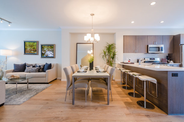 餐厅和厨房的背景图片下载