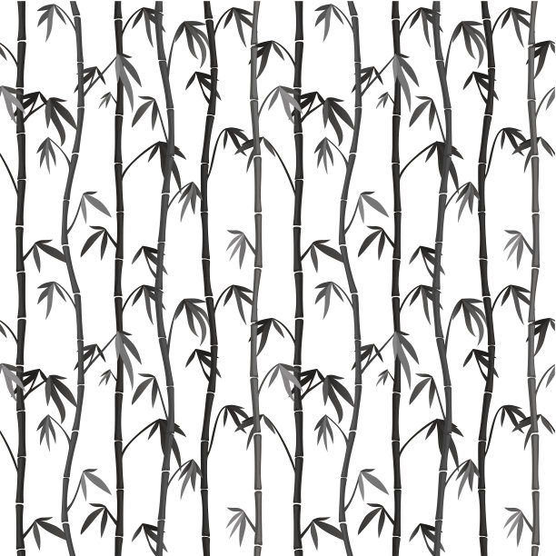 无缝背景与竹茎图片下载