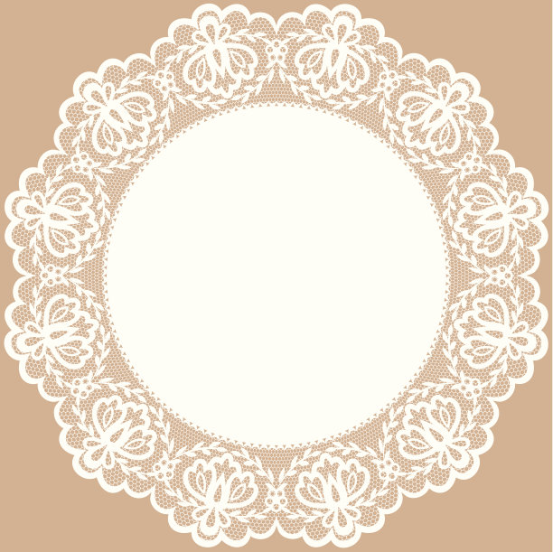 花边桌巾图片下载