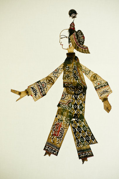 中国皮影戏艺术，一种古老的民间戏剧，图片下载