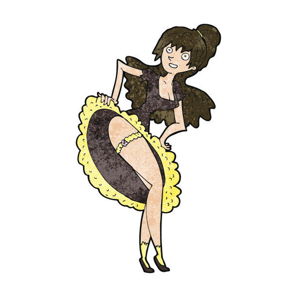 卡通弗拉明戈舞者图片下载