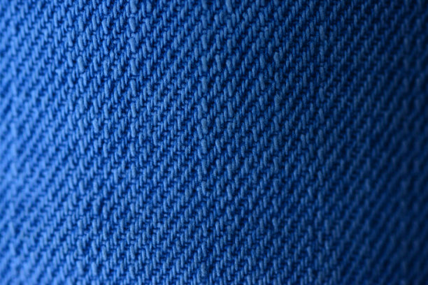 蓝色牛仔裤纹理微距拍摄图片下载