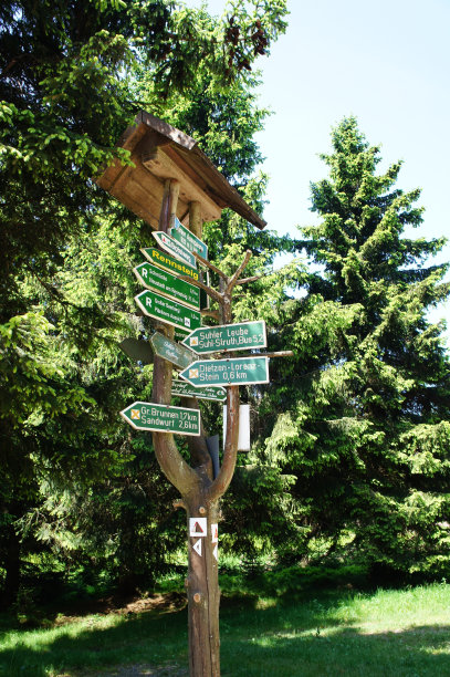 木制的路标图片下载