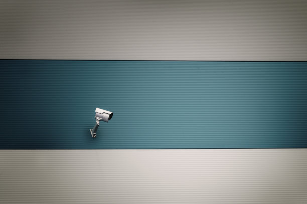 墙上有摄像头。图片下载