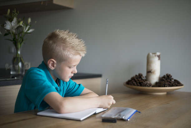 年轻人在家学习图片下载