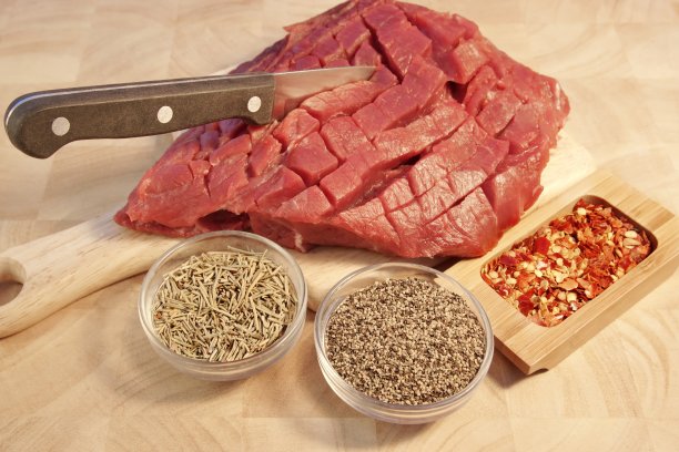 生牛肉胡椒牛排图片下载