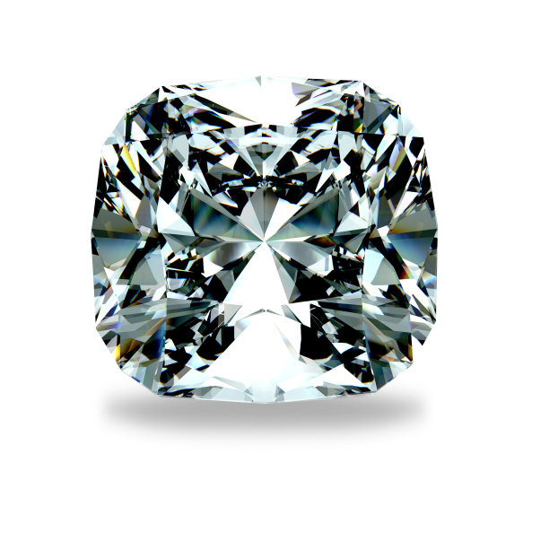 白色底色钻石，高品质图片下载