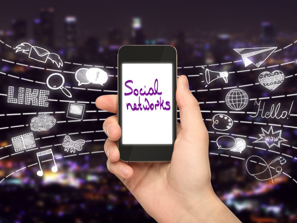 社交网络的概念图片下载