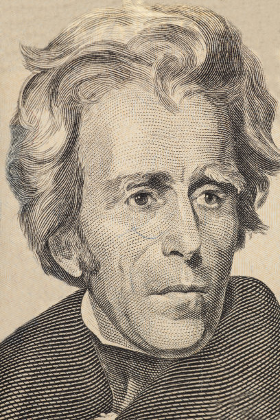 美国前总统安德鲁·杰克逊的肖像图片下载