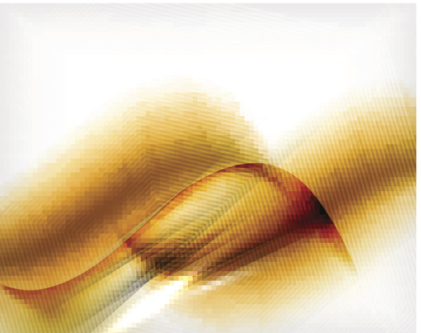 波浪设计的商业海报在橙色图片下载