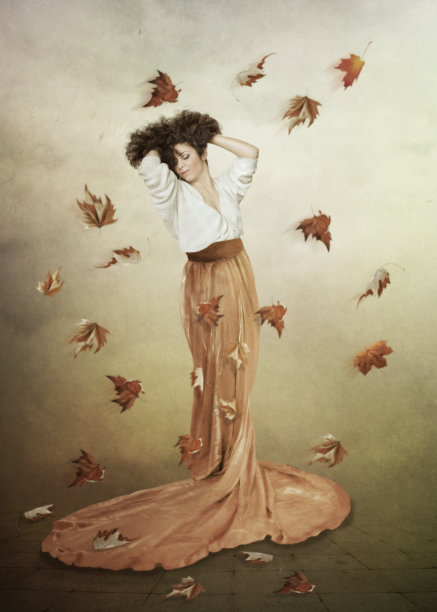 黄色的叶子图片下载