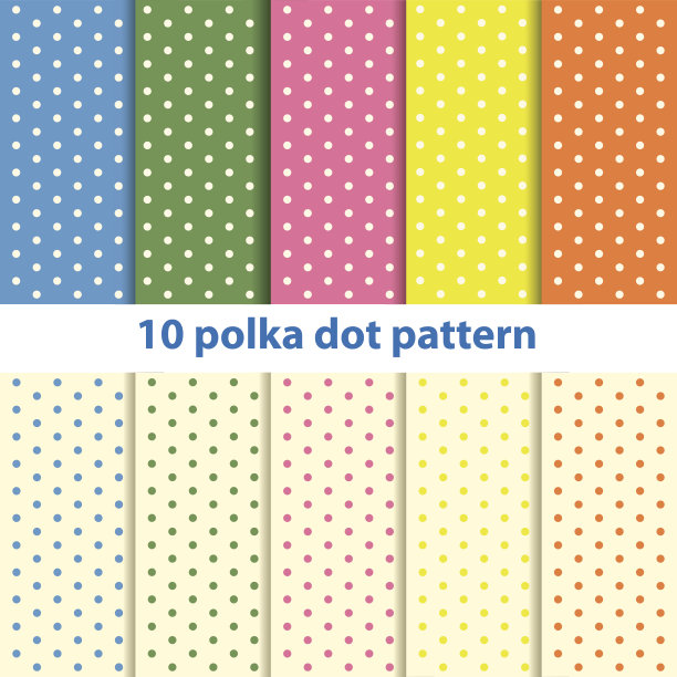 波尔卡点模式设置-插图图片下载