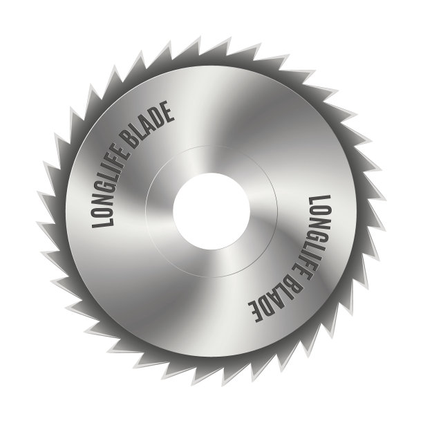 钢锯片为锯片，矢量图。图片下载