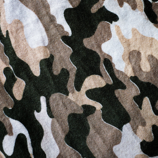 旧泰国军用迷彩织物图片下载