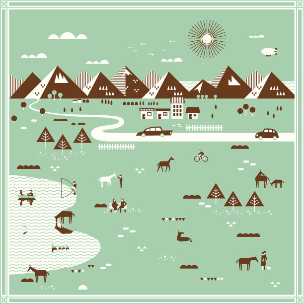 公园周日下午图片下载