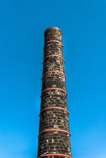工厂的烟囱图片下载