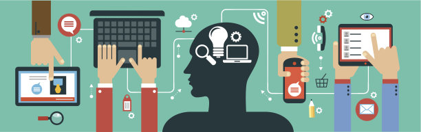 移动应用程序的概念素材图片