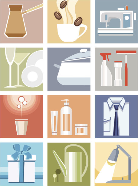 消费品。图片下载