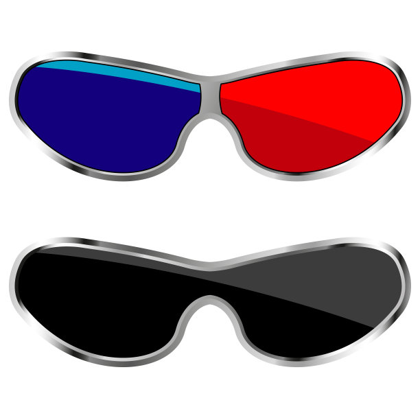 浮雕的眼镜图片下载